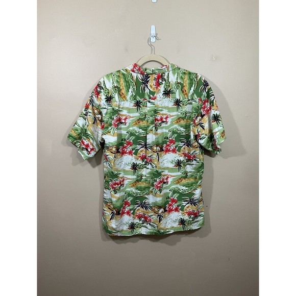 VTG Kamro Mens Hawaiian Button Up Shirt 3XL Floral Tropical Retro Beach Vacation - Picture 2 of 6